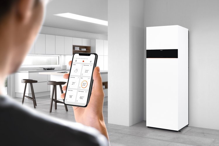 Viessmann Heizung steuern per Smartphone.